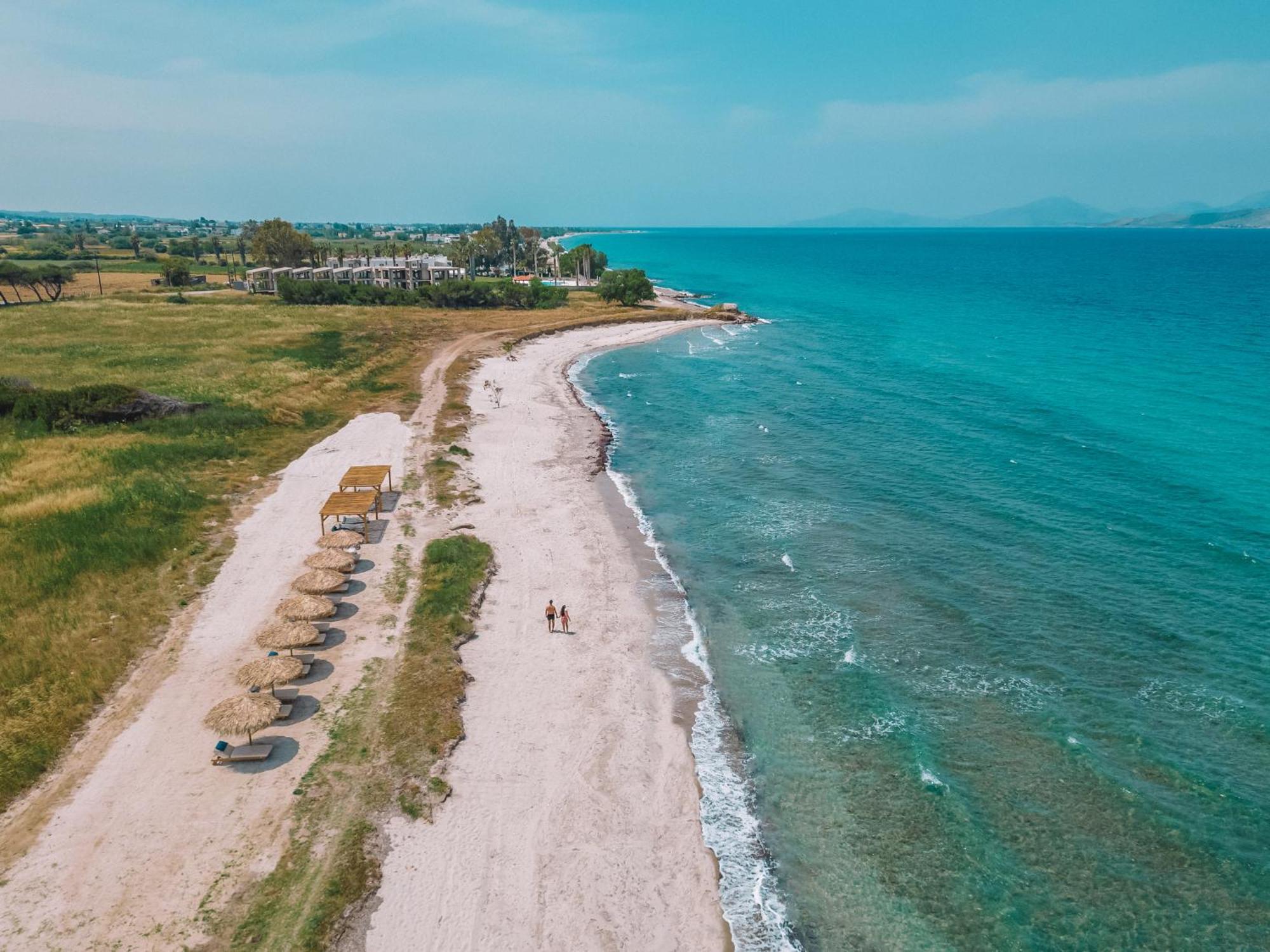 Taf Beach Villas With Tesla Tigkaki  Luaran gambar