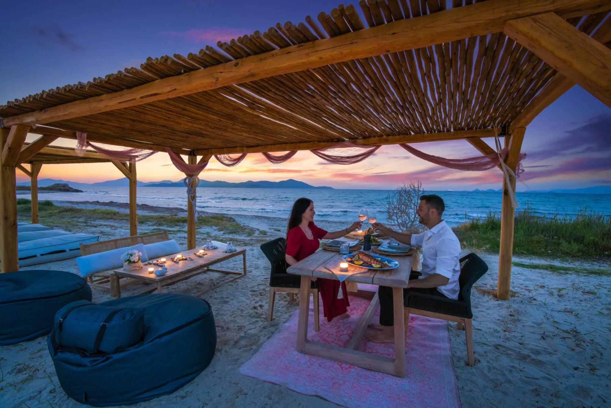 Taf Beach Villas With Tesla Tigkaki  Luaran gambar