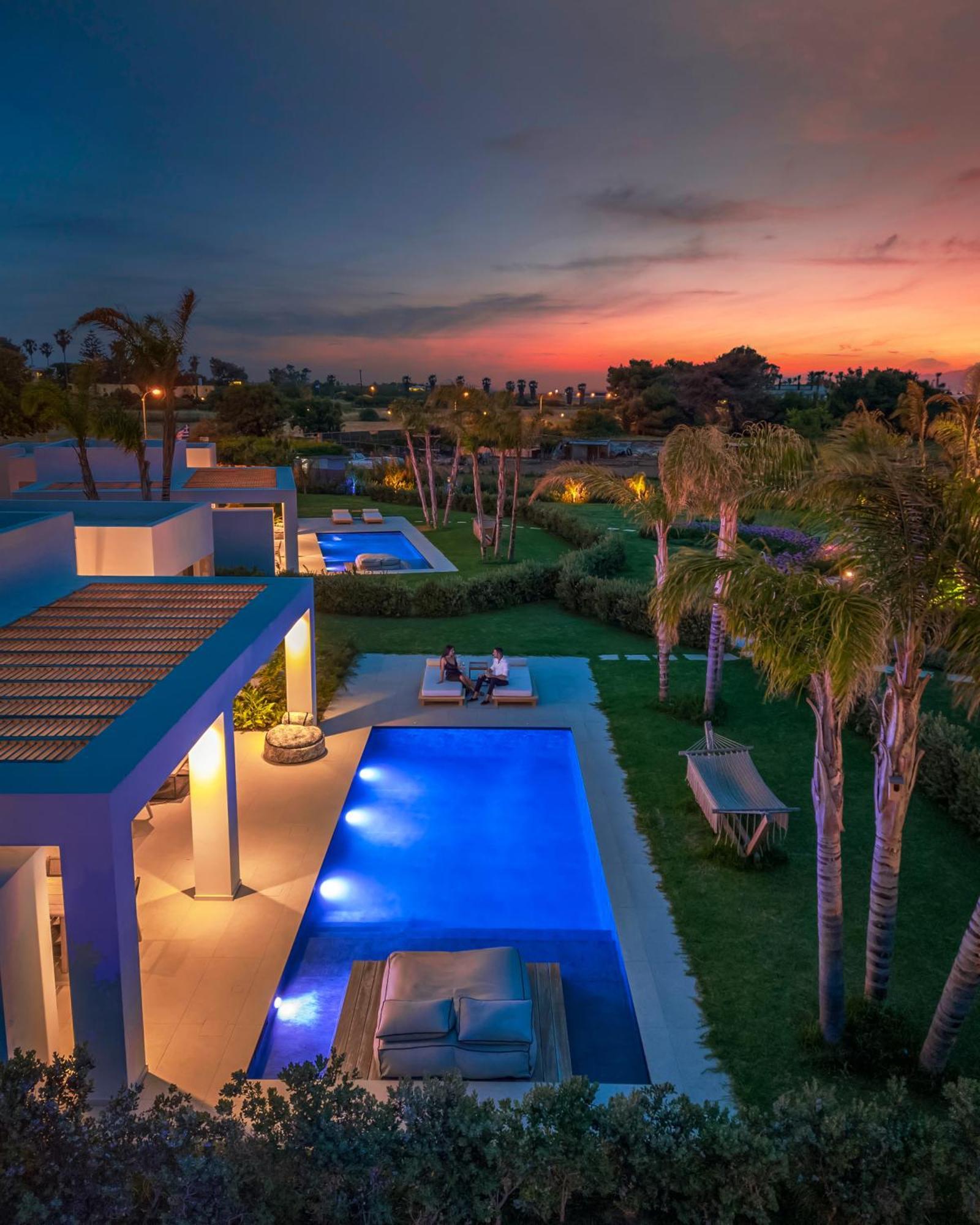 Taf Beach Villas With Tesla Tigkaki  Luaran gambar